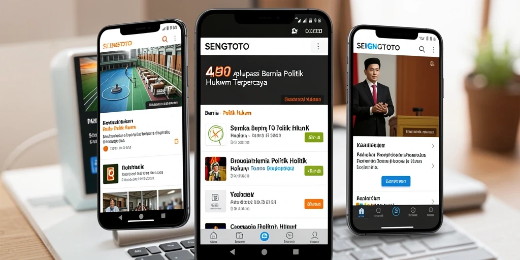 Tampilan antarmuka aplikasi SENGTOTO yang informatif dan user-friendly.