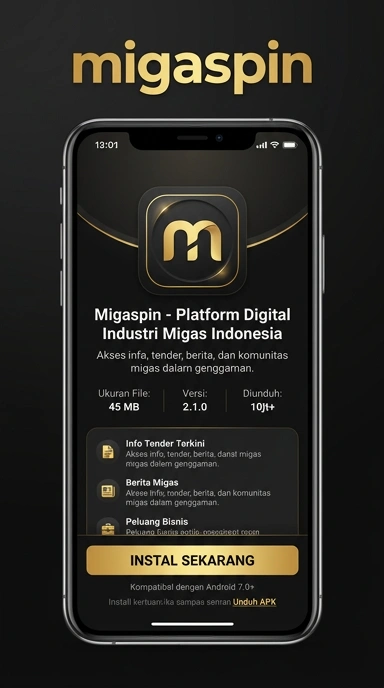 Tampilan halaman APK migaspin